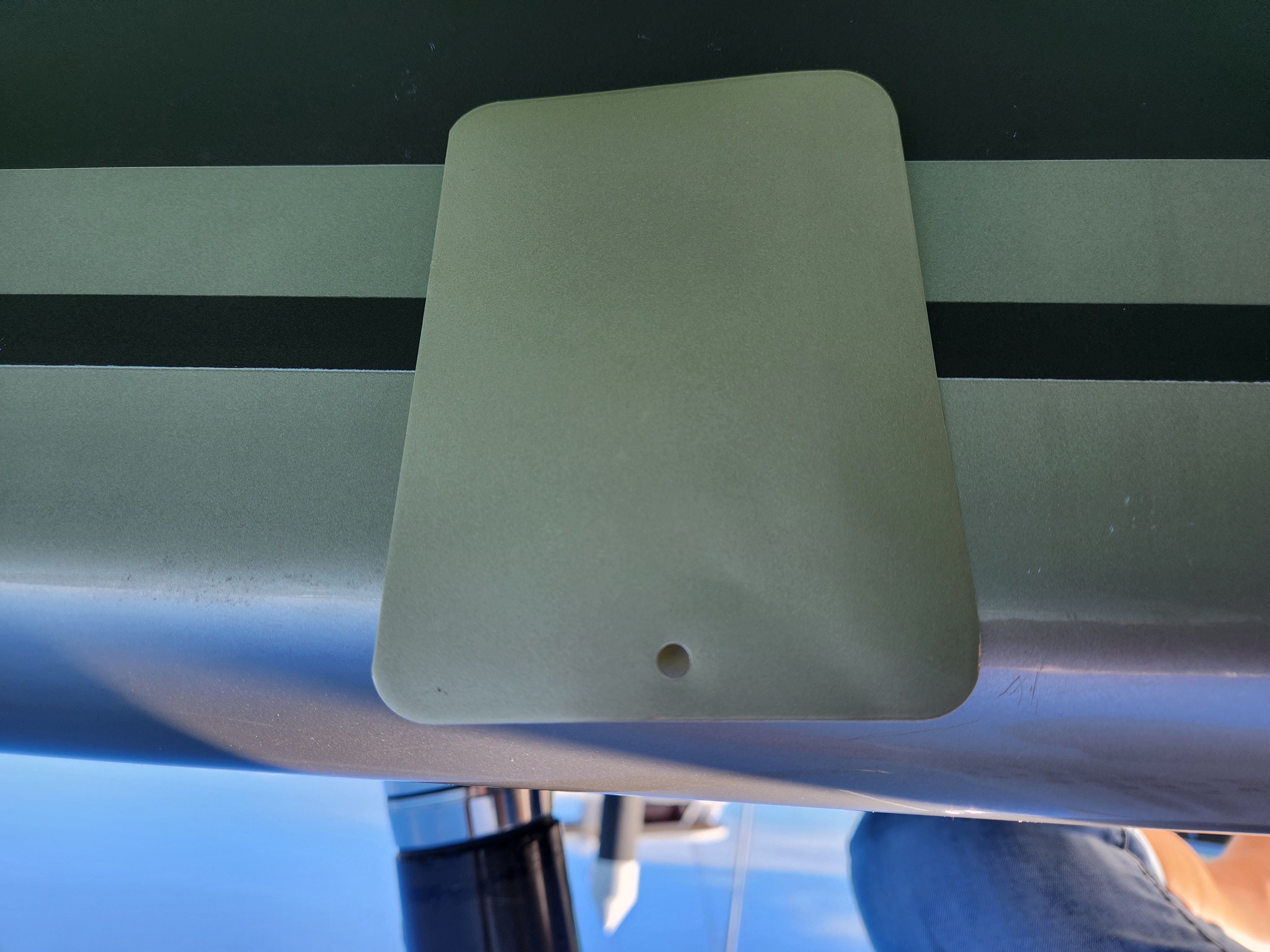 Colour matching project — precision colour blending for yacht exterior